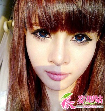 2012女生最流行的發(fā)型染色