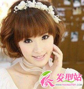 2013浪漫韓式新娘發(fā)型