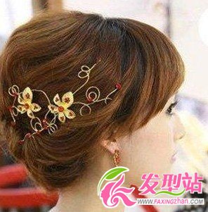 2013浪漫韓式新娘發(fā)型