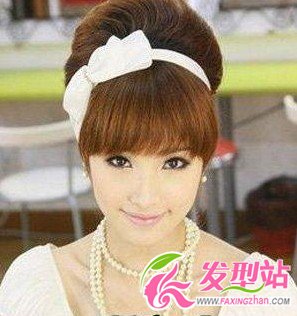 2013浪漫韓式新娘發(fā)型