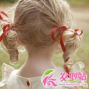 2013小女孩短發(fā)可愛發(fā)型綁扎方法