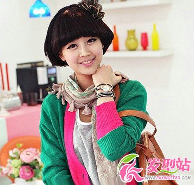 2013女生可愛短發(fā)發(fā)型