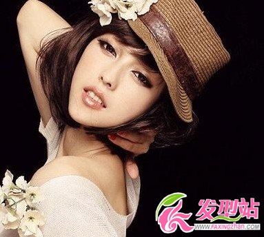 最新款女生中短發(fā)發(fā)型