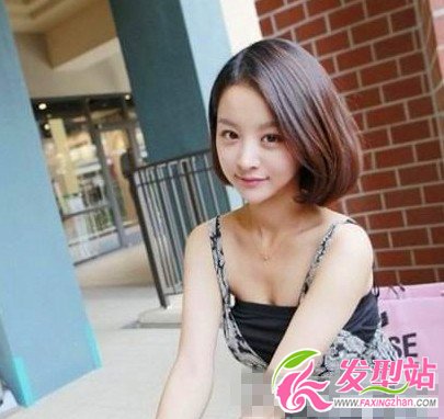 2013最新女生瘦臉短發(fā)發(fā)型