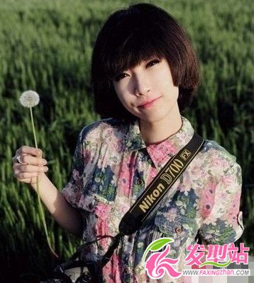 女生清爽個性短發(fā)發(fā)型