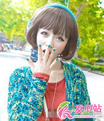 2013少女甜美減齡短發(fā)發(fā)型