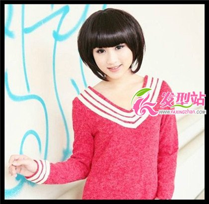 女生短發(fā)玉米燙發(fā)發(fā)型 打造清純甜美女生
