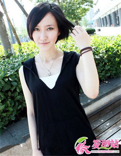 短發(fā)發(fā)型圖片 2013女生賣萌短發(fā)