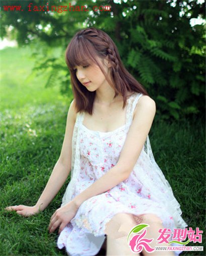 韓國女生夏季流行扎發(fā)發(fā)型圖片