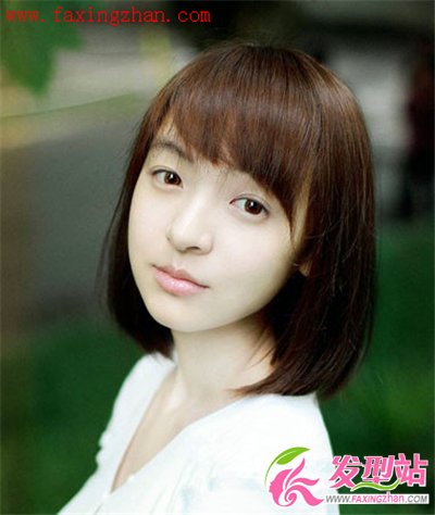 女生甜美可愛波波頭發(fā)型 彰顯女生活潑個性