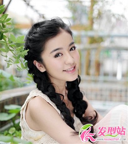 女生甜美扎發(fā)發(fā)型圖片 清純又時(shí)尚