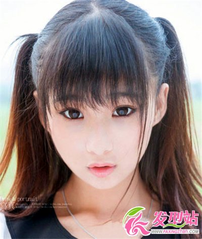 最可愛馬尾發(fā)型扎發(fā) 打造蘿莉青春派