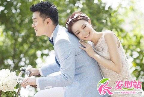陳赫妻子許婧婚紗照發(fā)型曝光