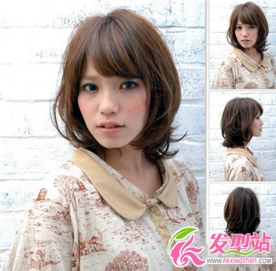 時尚減齡短發(fā)發(fā)型 塑造中性風(fēng)美女
