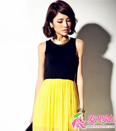最能展現(xiàn)女生個(gè)性波波頭 打造氣質(zhì)短發(fā)美女