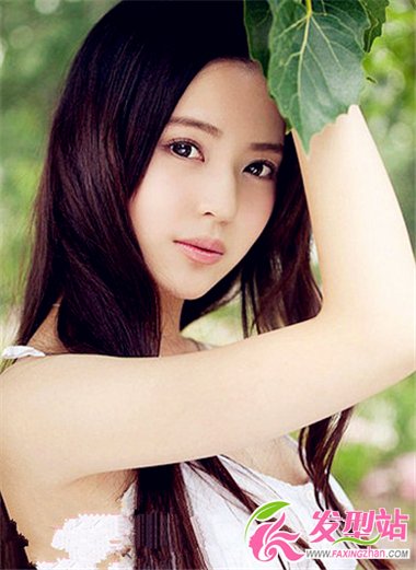 長(zhǎng)發(fā)無劉海怎么設(shè)計(jì)好看 美女時(shí)尚無劉海發(fā)型