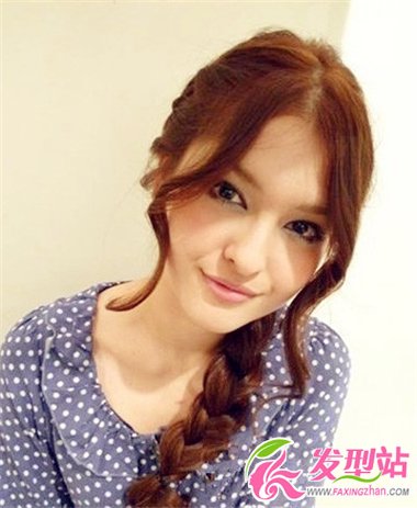 什么樣是扎發(fā)適合圓臉女生 個性瘦臉扎發(fā)