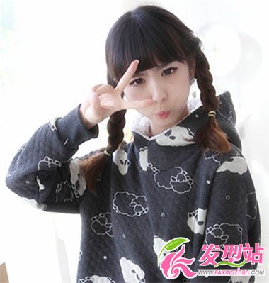 如何扎雙馬尾好看 萌妹子俏皮雙馬尾扎發(fā)發(fā)型