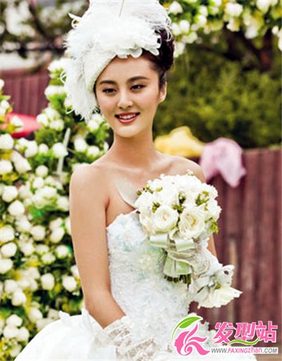 2014最新新娘發(fā)型圖片 浪漫婚禮必選發(fā)型