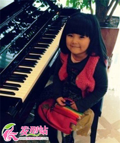 《爸爸去哪兒》寶寶可愛齊劉海發(fā)型