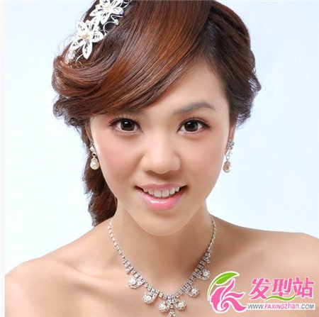2014韓國(guó)流行新娘發(fā)型 百變劉海打造精致新娘