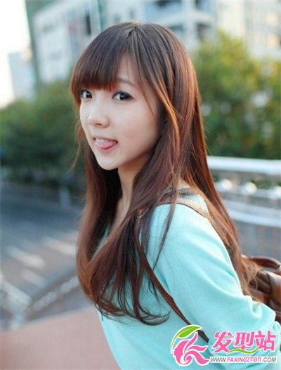 2014長發(fā)女生清純動人發(fā)型推薦
