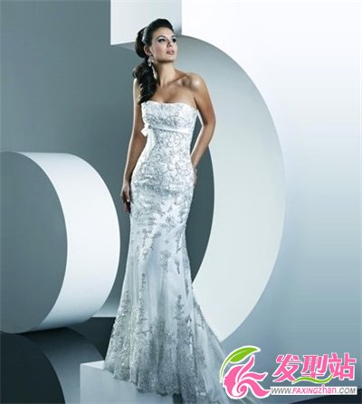 歐美女士宴會(huì)晚裝發(fā)型 時(shí)尚發(fā)型搭配最博眼球