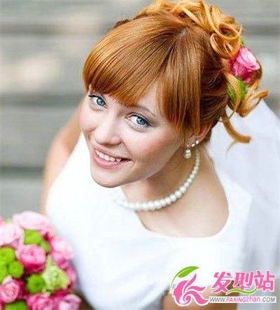 2014時(shí)尚歐式新娘盤發(fā)發(fā)型 最幸福日子必選發(fā)型