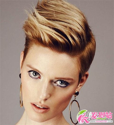 女生個(gè)性無(wú)劉海短發(fā)設(shè)計(jì) 帥氣時(shí)尚非主流短發(fā)發(fā)型