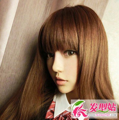 女生清純時(shí)尚染發(fā)發(fā)型 花樣美少女鐘情的棕色系發(fā)型