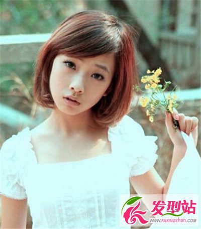 女生夏季清爽消暑短發(fā)發(fā)型 簡單修顏短發(fā)夏季最流行
