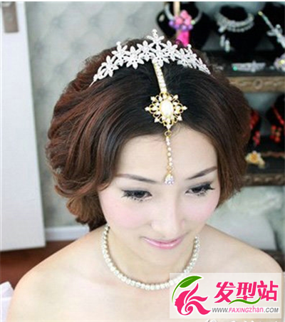 甜蜜婚禮就要美麗發(fā)型 氣質(zhì)新娘發(fā)型刻畫美好回憶