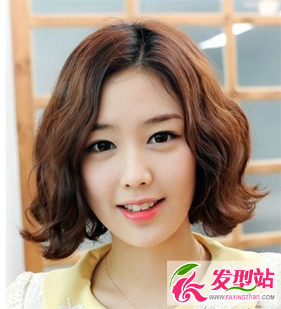女生小卷發(fā)型圖片 減修顏好法寶