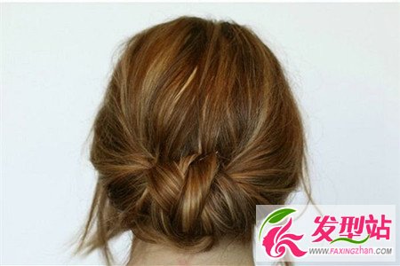 DIY美發(fā)小課堂 超簡單美麗盤發(fā)輕松學(xué)
