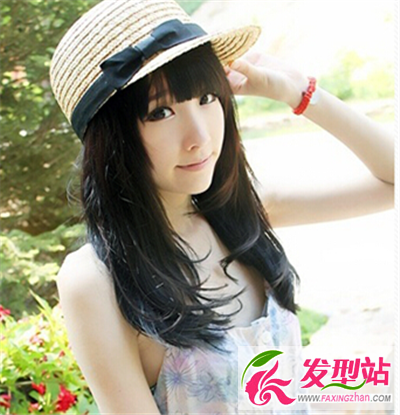 圓臉美眉適合什么發(fā)型,直發(fā)一樣可以讓您變美