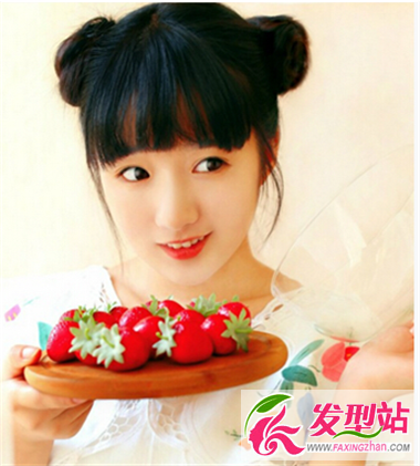 清純少女如何打扮 可愛扎發(fā)塑造萌妹子