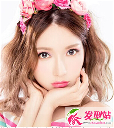 女生短卷發(fā)發(fā)型 內(nèi)蓬松設(shè)計(jì)和瘦臉