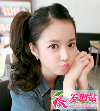 秋冬季馬尾發(fā)型精選 漂亮?xí)r尚很有可愛(ài)氣質(zhì)