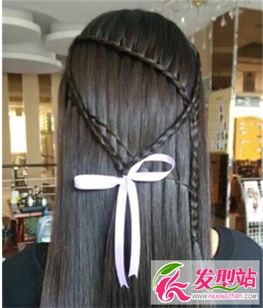 獨(dú)特女生編發(fā)發(fā)型 打造不一樣是時尚美女