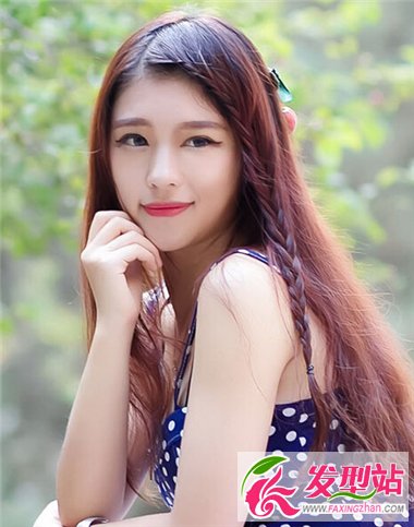 可愛(ài)女長(zhǎng)發(fā)發(fā)型 卷發(fā)直發(fā)都俏皮靈動(dòng)