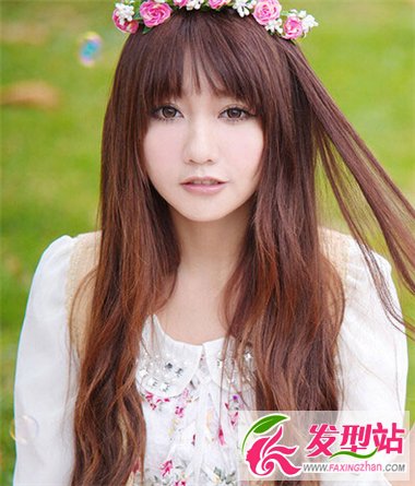 清新女神飄逸直發(fā) 給你怦然心動(dòng)的美妙感