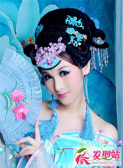 大氣端莊的古裝美女發(fā)型 展中國古代女性柔美一面