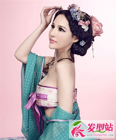 大氣端莊的古裝美女發(fā)型 展中國古代女性柔美一面