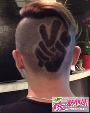 男生非主流的瘋狂 刀疤發(fā)型你懂便是如此的美麗