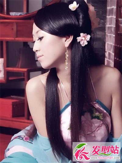 古典類長發(fā)美女發(fā)型 古裝發(fā)型唯美淡雅又可愛