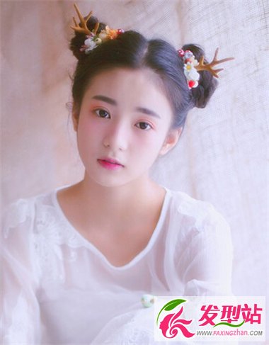 女生中分劉海發(fā)型圖片 讓你重回青春時代