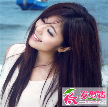 女生中長發(fā)發(fā)型圖片 可塑性極強的時尚發(fā)型
