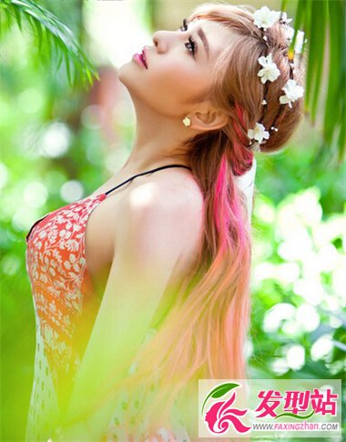 女生扎發(fā)發(fā)型 更顯你與眾不同的魅力
