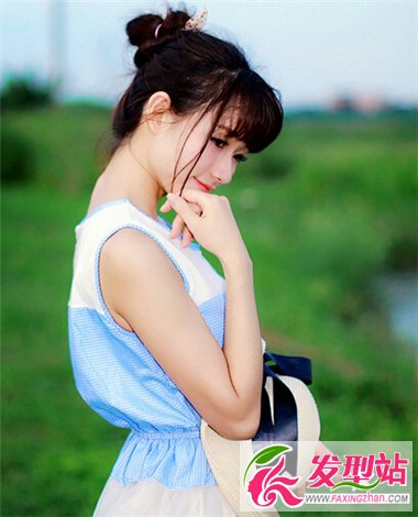 女生扎發(fā)發(fā)型 更顯你與眾不同的魅力
