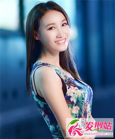 宛若微笑天使降臨人間 長直發(fā)發(fā)型給你女神般的氣息